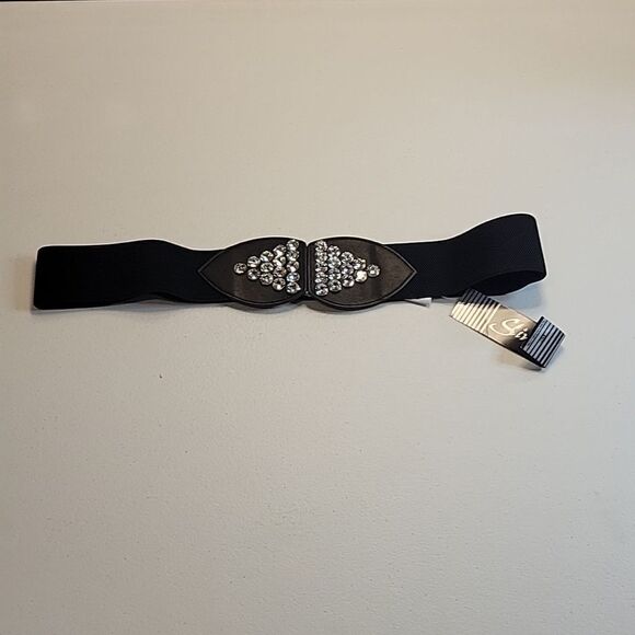 Slinky Rhinestone Belt Women's Plus Size XL/1X - Picture 2 of 6